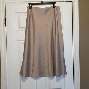 Shein satin skirt